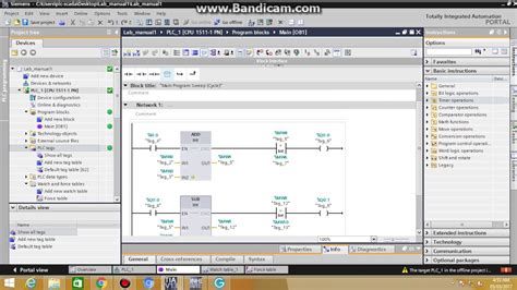 siemens ladder logic